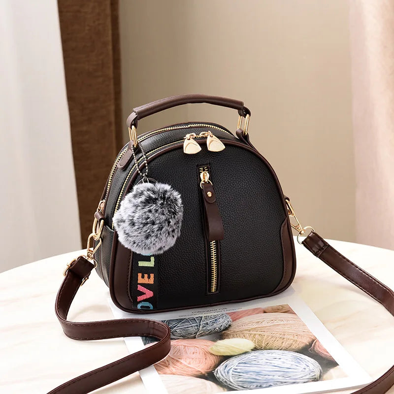 Macaron Joker Ladies Messenger Bag 20X18X9cm