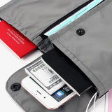 Waterproof Shoulder Bag for Travel Documents and Accessories