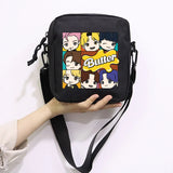 Kpop Proof Print Messenger Bag Mini Canvas Shoulder Bags