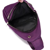 Casual Nylon Chest Bags Waist Packs Crossbody Shoulder Handbags for Phone