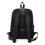 Women's Backpack Oxford Cloth School Bag Large Capacity Double Zipper Travel Sho
