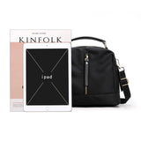 Ladies Nylon Small Square Bag with Tassel