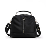 Ladies Nylon Small Square Bag with Tassel