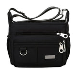 Waterproof Nylon Shoulder Bag for Women Crossbody Handbag
