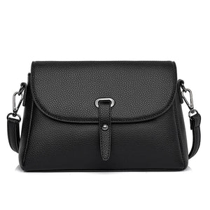 High Capacity Shoulder Bag Handbag Female Cowhide Leather Women Messenger Bags