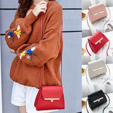 Women's Small Square Bag PU Leather Handbag