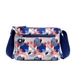 Flower Print Vintage Women Crossbody Bags Large Capacity Travel Bag