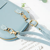 Embroidered Crossbody Cell Phone Bag Small Zipper Wallet for Women