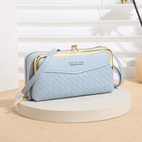 Women Leather Crossbody Purse Large Capacity Shoulder Bag