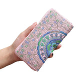 Ladies Retro Embroidered Wallet Ethnic Style Hand Carry Wallet