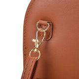 Embroidered Small Shoulder Bag for Women with Zipper Wallet