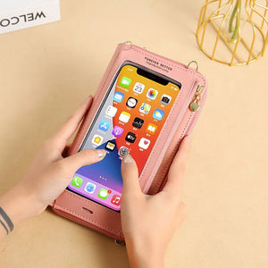 Women's Touch Screen Crossbody Purse