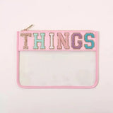 Transparent Waterproof Cosmetic Bag PVC Clear Makeup Organizing Bags