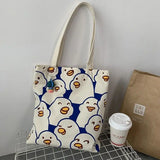 Canvas High Women's Purses Shoulder Handbag Female Messenger Tote Bag
