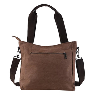 Women's Canvas Handbag Casual Messenger Bag Handbag Purse Female Shoulder