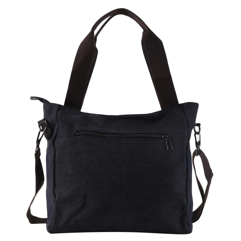 Women's Canvas Handbag Casual Messenger Bag Handbag Purse Female Shoulder
