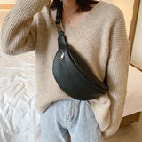 Lady Belt Leather Waist Pack Phone Pouch