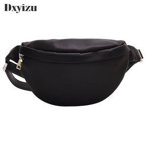 Lady Belt Leather Waist Pack Phone Pouch