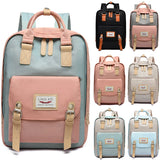 Lady Korea Style Waterproof Backpack Laptop Women Book Bag Female College
