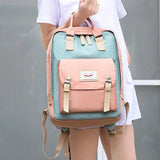 Lady Korea Style Waterproof Backpack Laptop Women Book Bag Female College
