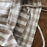 Stripe Print All-Match Shoulder Tote Handbag