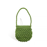Large Capacity Hollow Out One Shoulder Tote Bucket Bag
