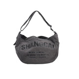 Large Capacity Canvas Crossbody Bag For Ladies Vintage Handbag