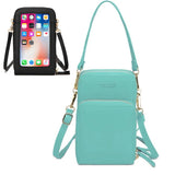 Large Capacity Female Leather Messenger Bag Multi-function Purse