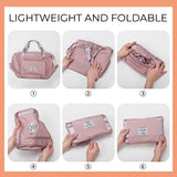 Large Capacity Folding Waterproof Travel Tote Handbag Duffle Bag