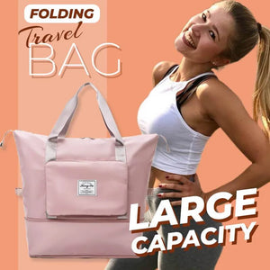 Large Capacity Folding Waterproof Travel Tote Handbag Duffle Bag