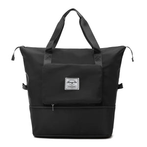 Large Capacity Folding Waterproof Travel Tote Handbag Duffle Bag
