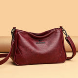 Retro PU Shoulder Bag Women Summer Crossbody Bag
