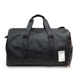 Large-Capacity PU Handbag Waterproof Travel Sports Bags Business Luggage