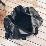 Large-Capacity PU Handbag Waterproof Travel Sports Bags Business Luggage