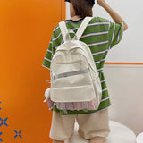 Harajuku Style Schoolbag Large Capacity Backpack