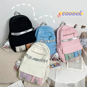 Harajuku Style Schoolbag Large Capacity Backpack