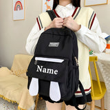 Personalized Name Large Capacity Schoolbag for Junior High