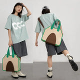 Large Capacity Shoulder Bags For Women Pu Leather Tote Handbags