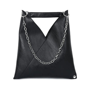 Large Leather Shoulder Bag for Women - High Capacity Crossbody Messenger Handbag