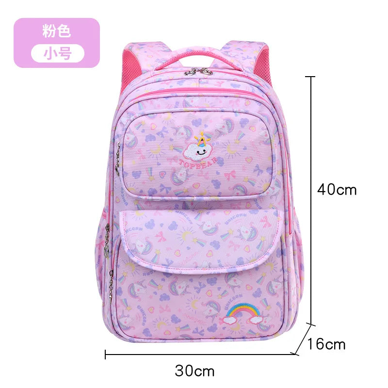 Catoon School Backpack Waterproof Bagpack for Teenage Girls