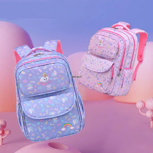 Catoon School Backpack Waterproof Bagpack for Teenage Girls