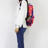 Large Schoolbag Student School Backpack Starry Sky