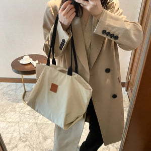 Large-capacity Oxford Cloth Shoulder Bag for Women