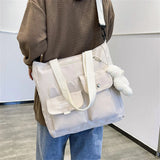 High-quality Nylon Women Messenger Bag Large Capacity Casual Student School Bag