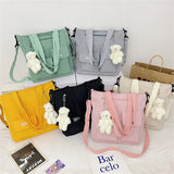 High-quality Nylon Women Messenger Bag Large Capacity Casual Student School Bag