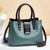 Large-capacity Retro Texture Handbag Women's Spring Hot-selling