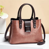 Large-capacity Retro Texture Handbag Women's Spring Hot-selling