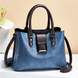Large-capacity Retro Texture Handbag Women's Spring Hot-selling