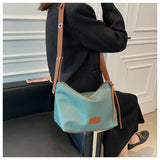 Large-capacity Shoulder Bags Solid Underarm Handbags Retro Bags