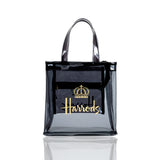 Large-capacity Transparent Jelly Tote Bag Waterproof PVC Women Handbag